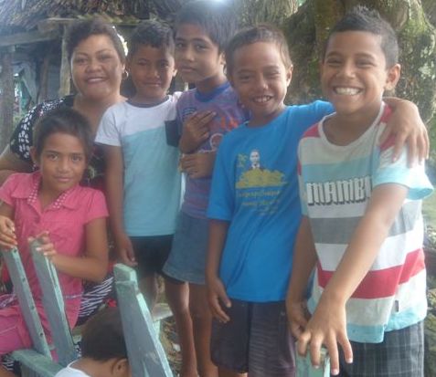 Children in Samoa